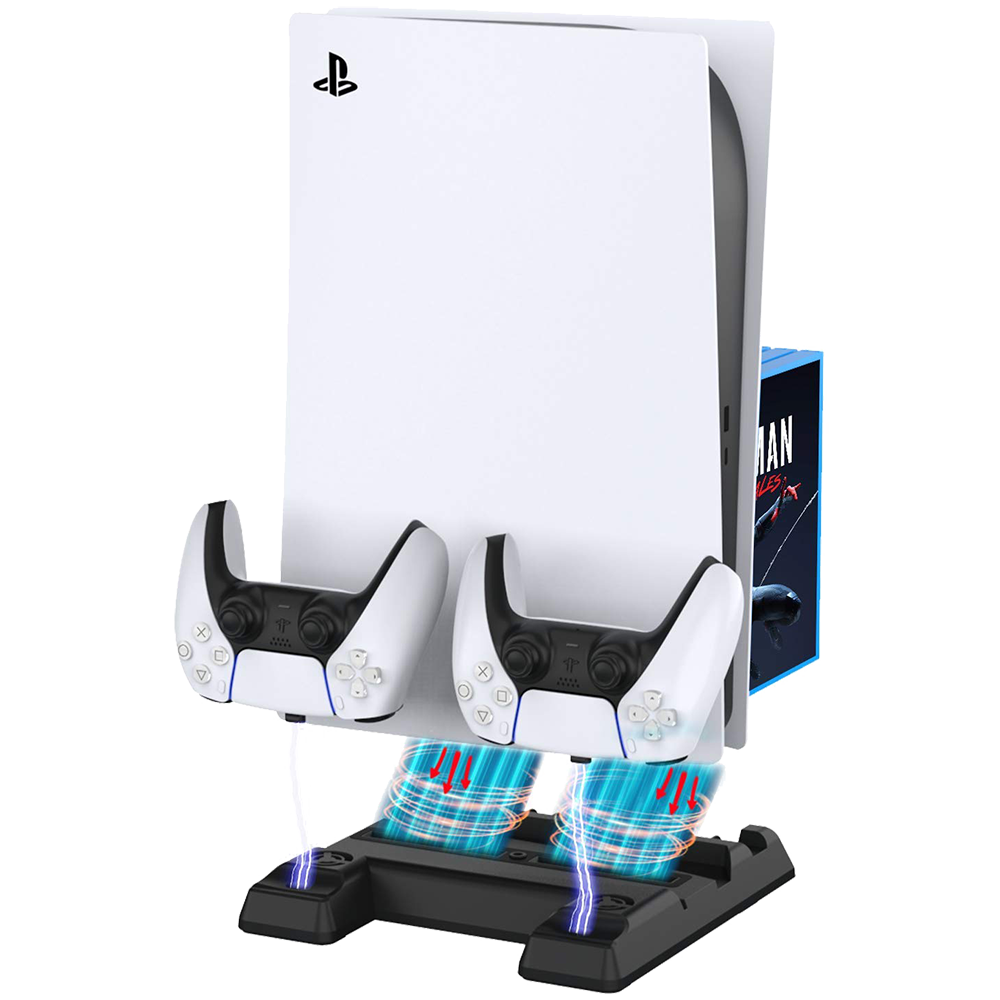 COOLER & CARGADOR MULTIFUNCTIONAL PS5