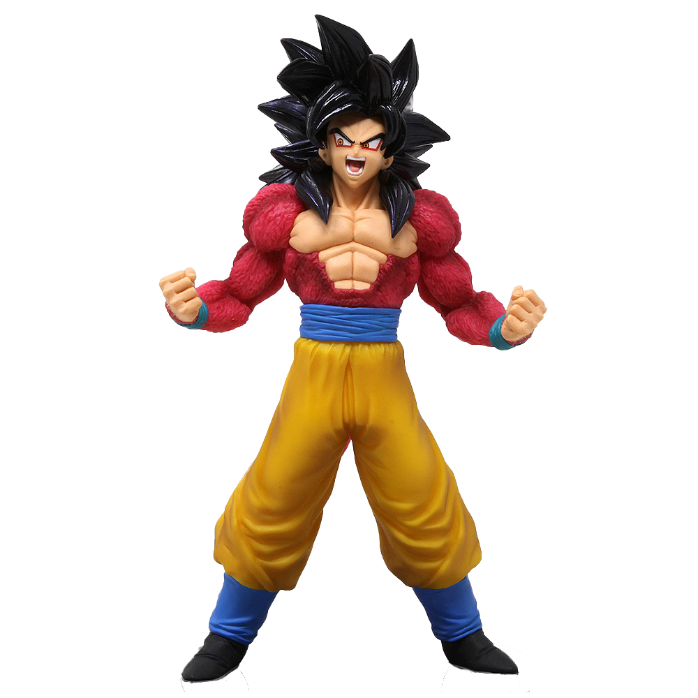 BANPRESTO DRAGON BALL GT BLOOD OF SAIYANS SPECIAL VER. 3 SUPER SAIYAN 4 GOKU FIGURE (RED)