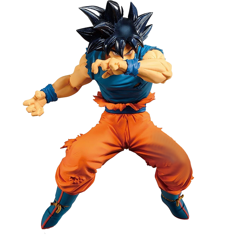 BANPRESTO DRAGON BALL Z BLOOD OF SAIYANS SPECIAL VER. 2 ULTRA INSTINCT SIGN GOKU FIGURE (BLUE)