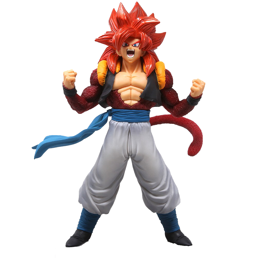 BANPRESTO DRAGON BALL GT BLOOD OF SAIYANS SPECIAL VER. 5 SUPER SAIYAN 4 GOGETA FIGURE (RED)