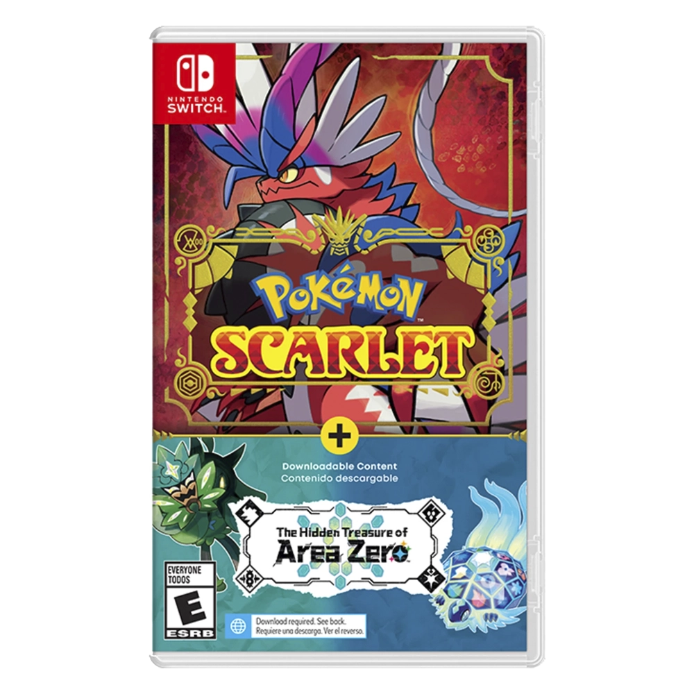 JSWITCH POKEMON SCARLET + THE HIDDEN TREASURE OF AREA ZERO NINT