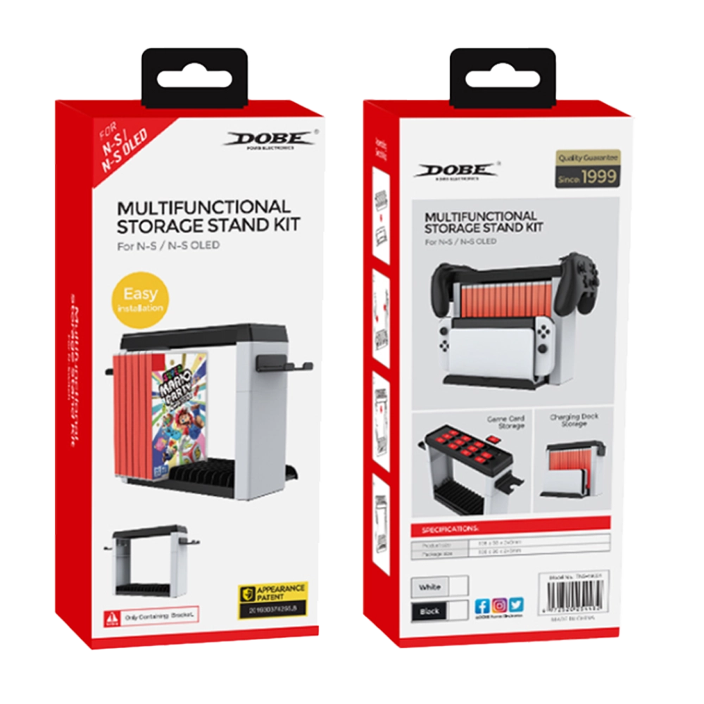 ESTACION PARA SWITCH OLED TNS-19051 DOBE BLANCA