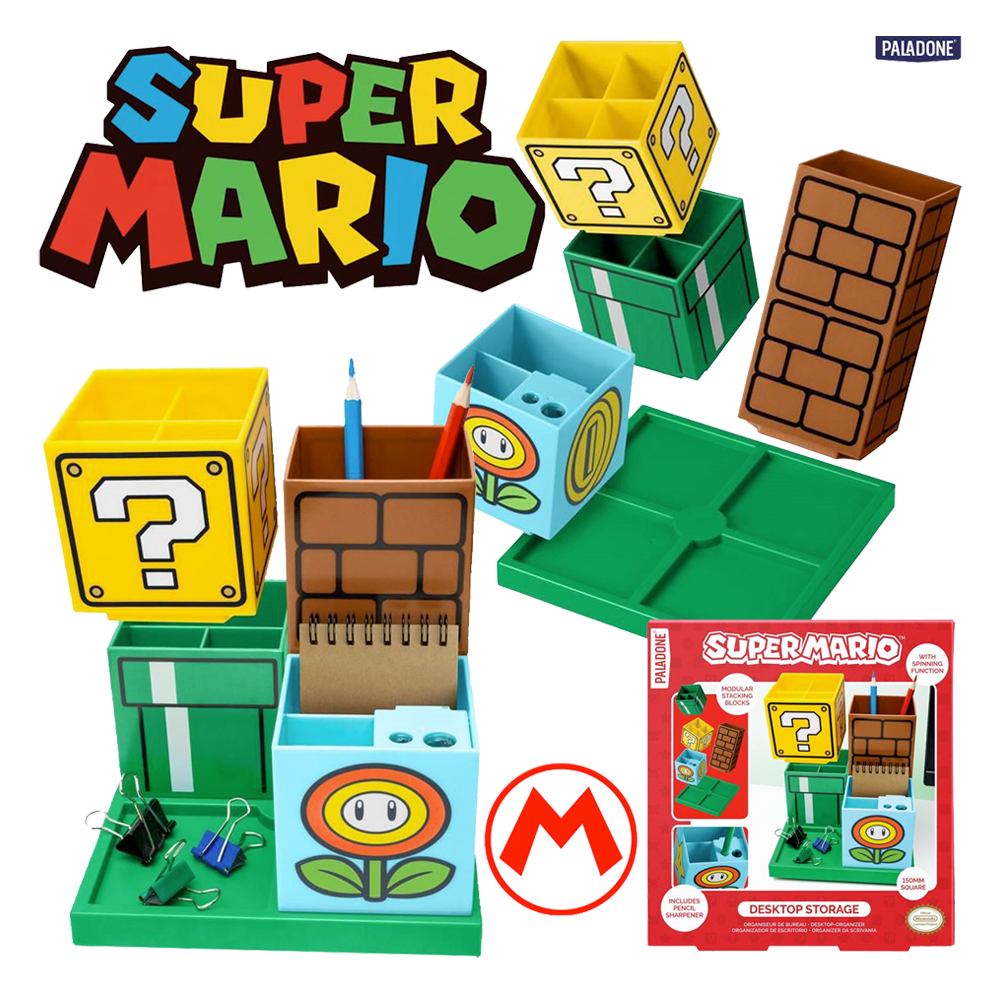 SUPER MARIO DESKTOP ORGANISER PALADONE