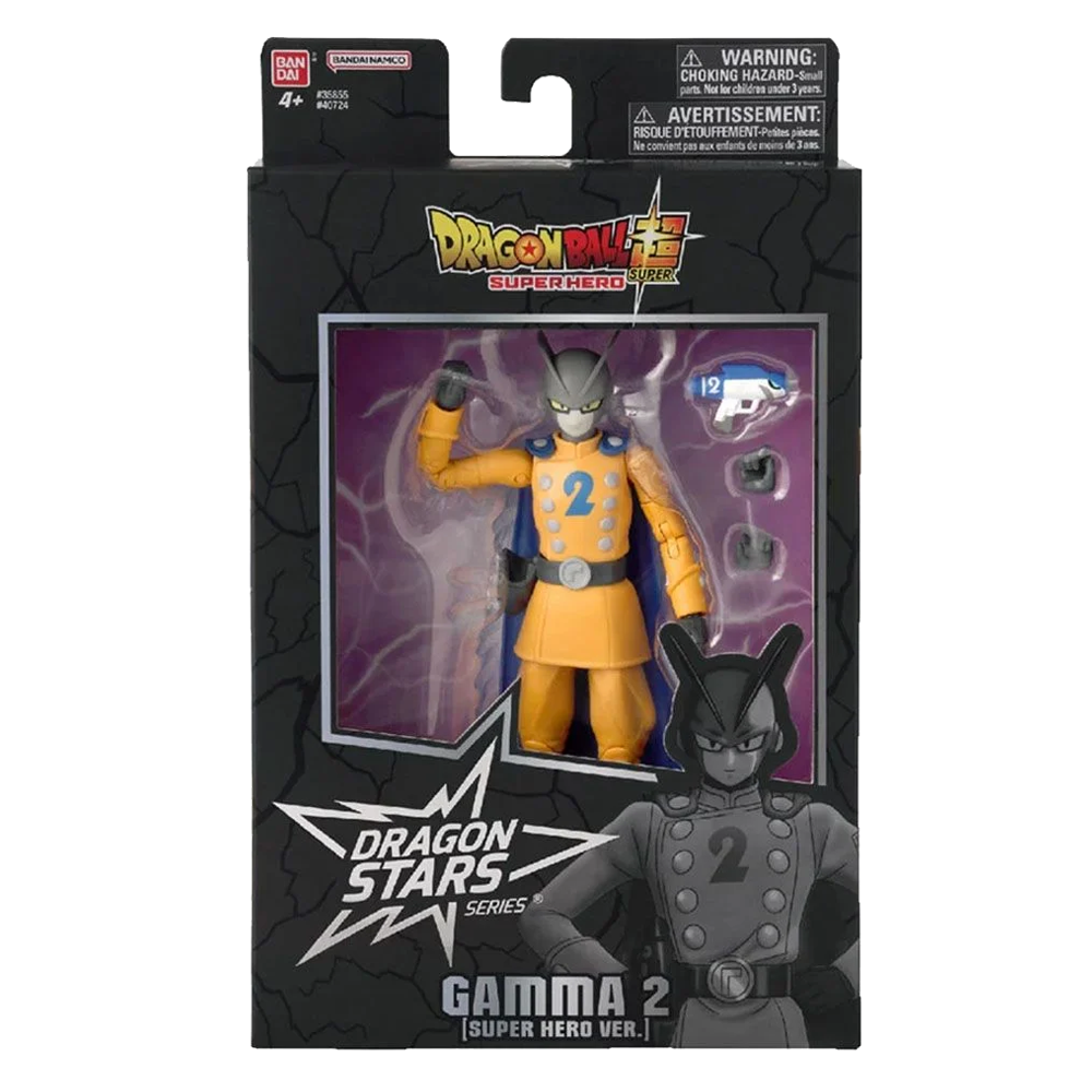 FIGURA GAMMA 2 DRAGON BALL ARTICULADA DRAGON STAR BANDAI ORIGINAL