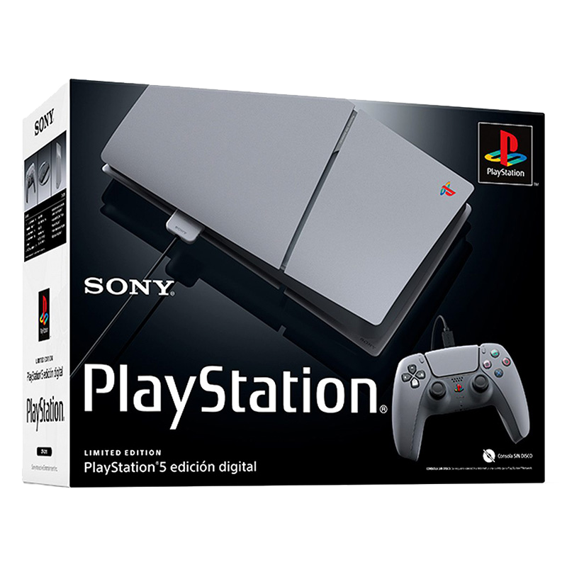 CONSOLA PS5 SLIM DIGITAL 1TB 30TH ANNIVERSARIO (OPEN BOX)