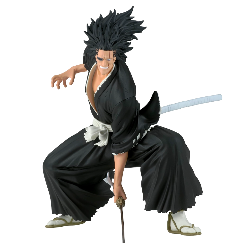 FIGURA BLEACH VIBRATION STARS (KENPACHI ZARAKI) BANPRESTO/BANDAI