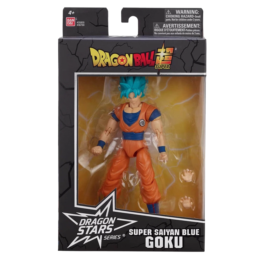 FIGURA BLUE GOKU DRAGON BALL ARTICULADA BANDAI ORIGINAL