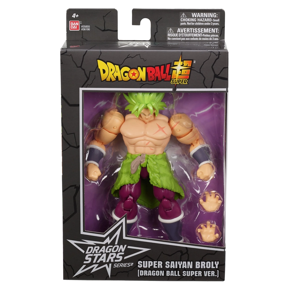 FIGURA BROLY SUPER DRAGON BALL ARTICULADA DRAGON STAR BANDAI