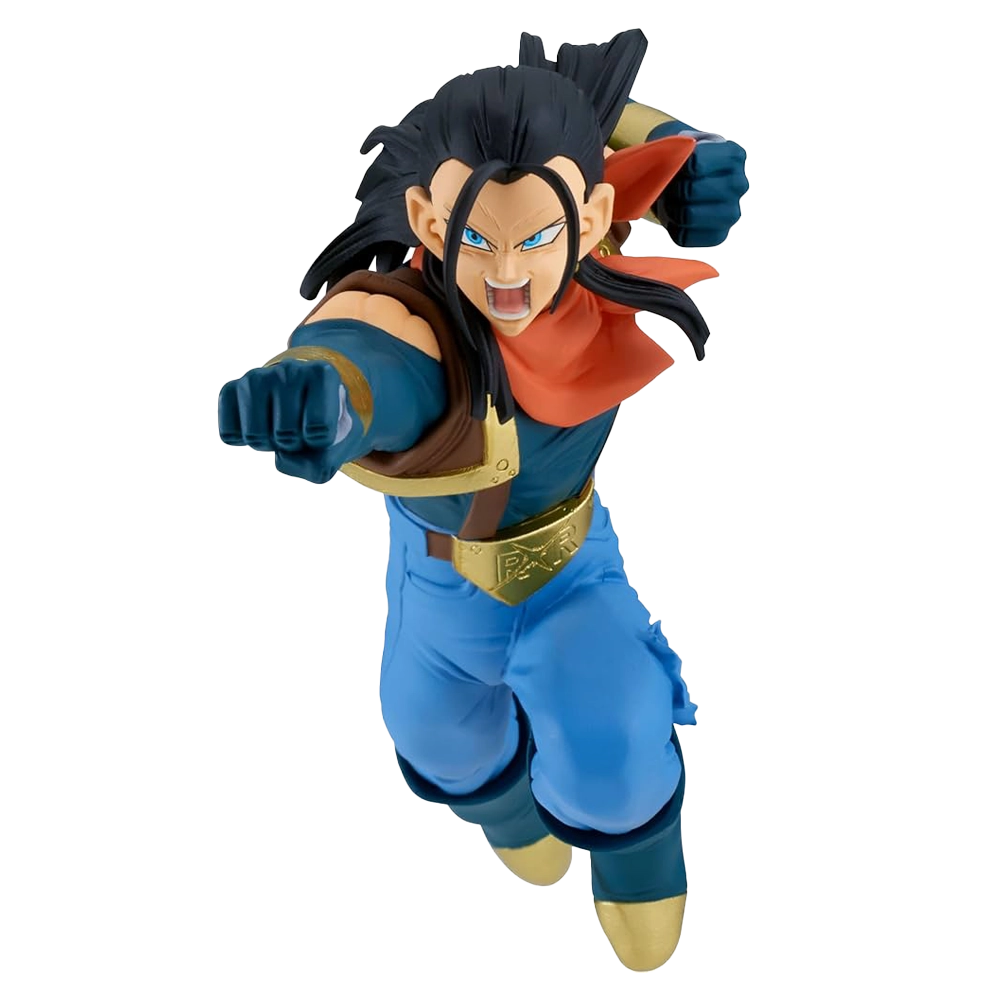 FIGURA DRAGON BALL GT MATCH MAKERS SUPER ANDORIDE #17 BANPRESTO/BANDAI