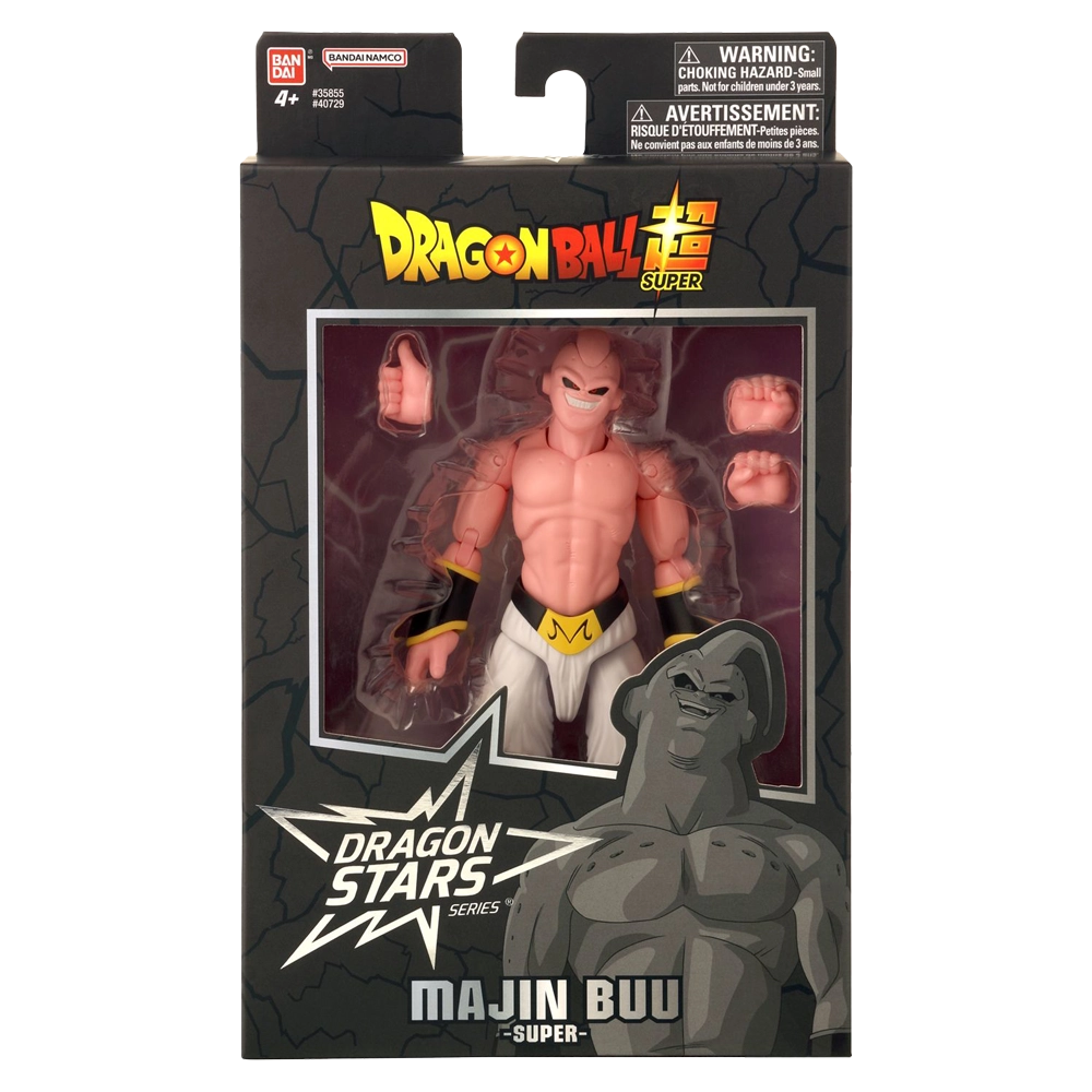 FIGURA MAJIN BOO SUPER DRAGON BALL ARTICULADA DRAGON STAR BANDAI
