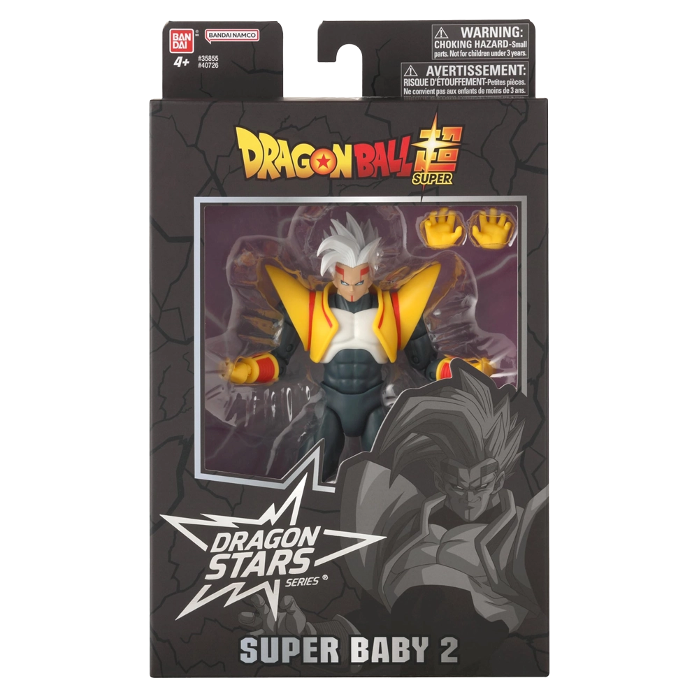 FIGURA SUPER BABY 2 DRAGON BALL ARTICULADA DRAGON STAR BANDAI ORIGINAL