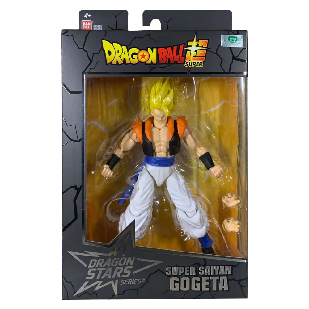 FIGURA SUPER SAYAYIN GOGETA DRAGON BALL ARTICULADA DRAGON STAR BANDAI