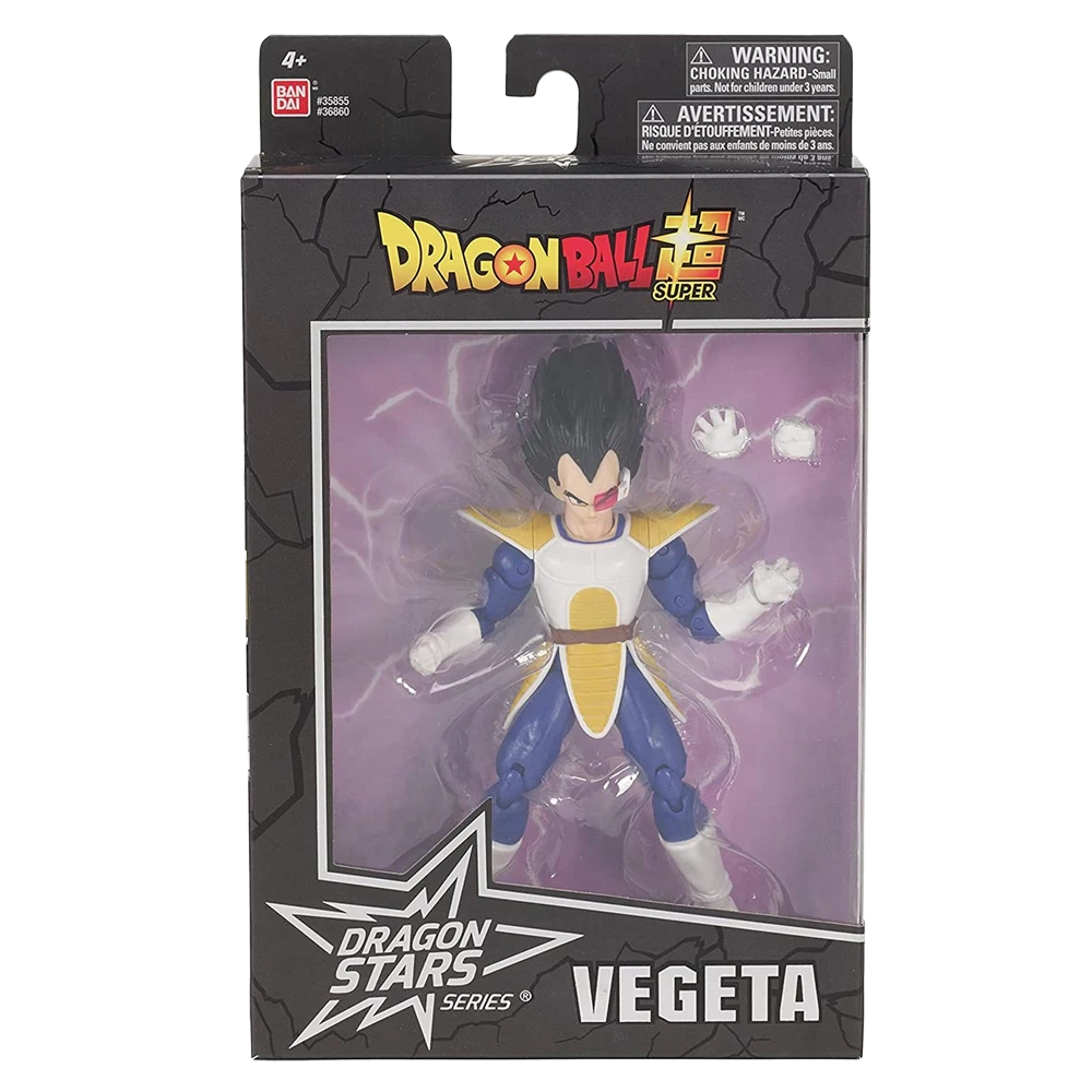 FIGURA VEGETA DRAGON BALL ARTICULADA DRAGON STAR BANDAI