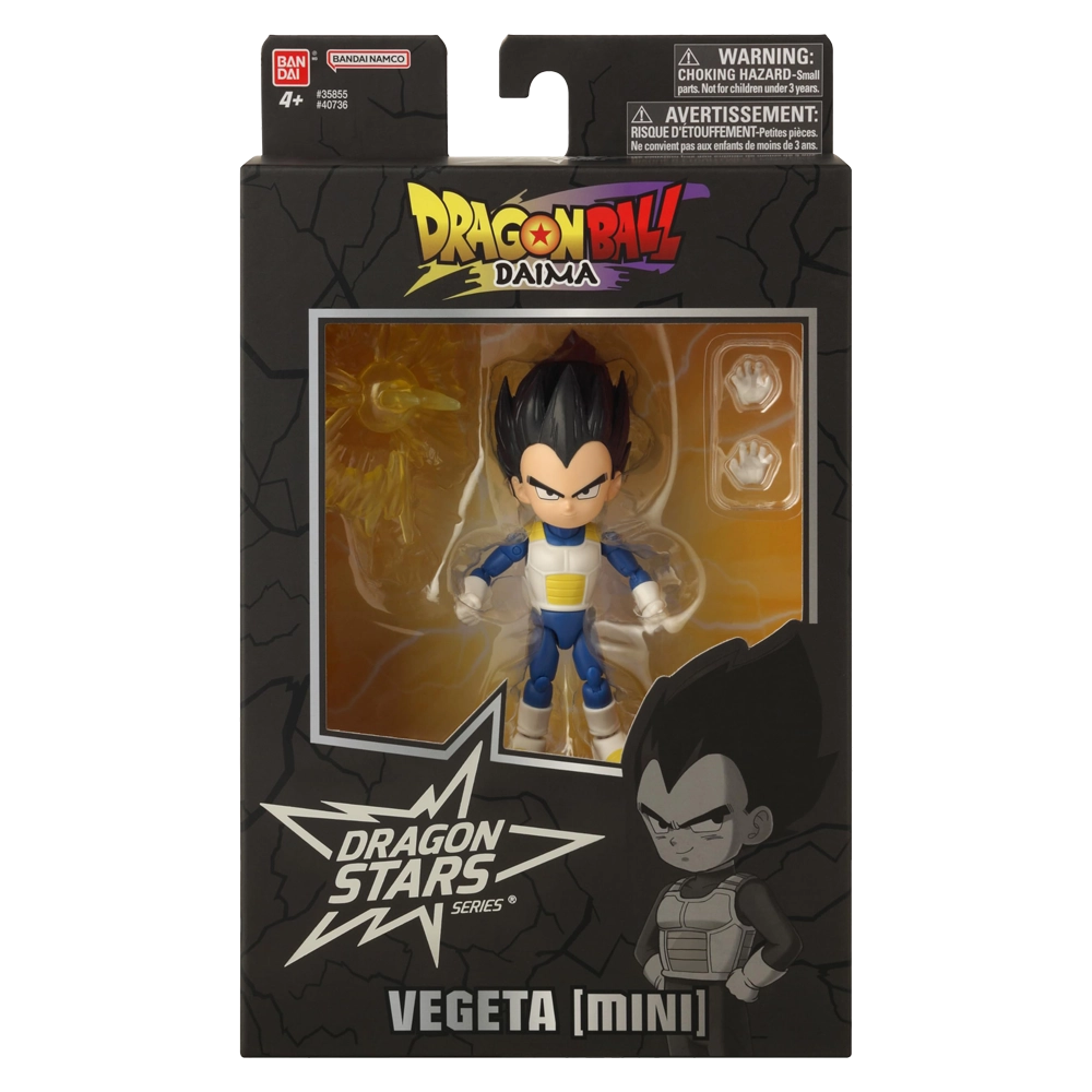 FIGURA VEGETA (MINI) DRAGON BALL DAIMA ARTICULADA DRAGON STAR BANDAI