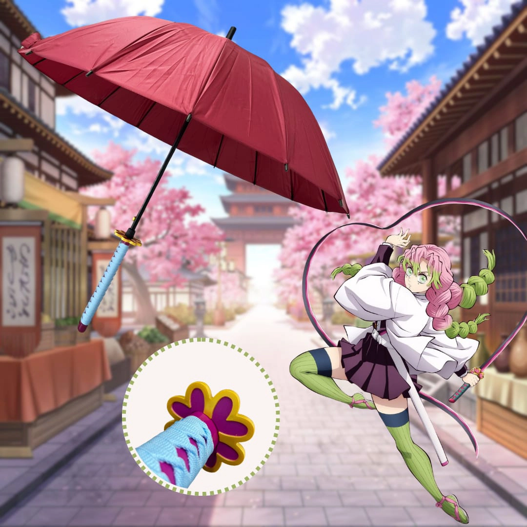 Sombrilla Katana Demon Slayer Kanroji Mitsuri