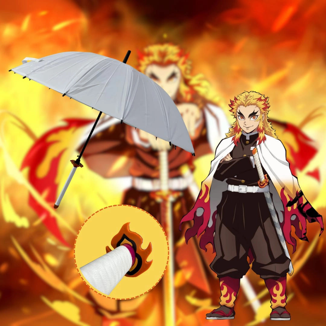 Sombrilla Katana Demon Slayer Kyojuro Rengoku
