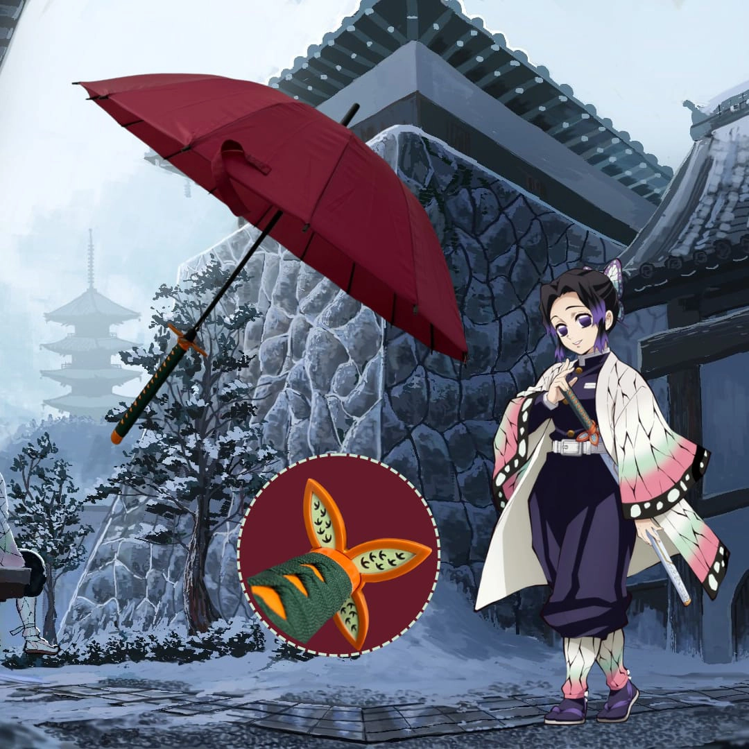 Sombrilla Katana Demon Slayer Shinobu Kocho