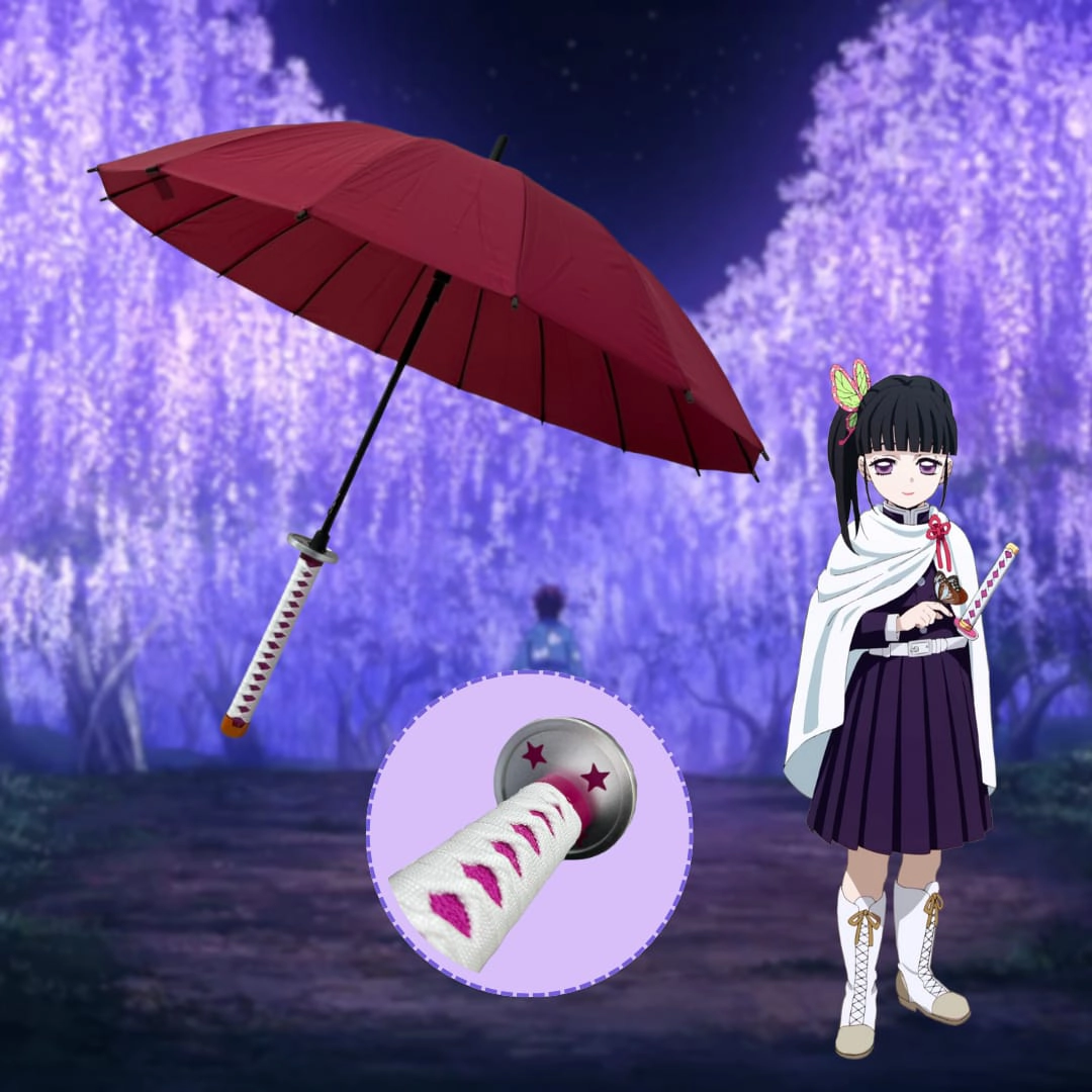 Sombrilla Katana Demon Slayer Tsuyuri Kanao