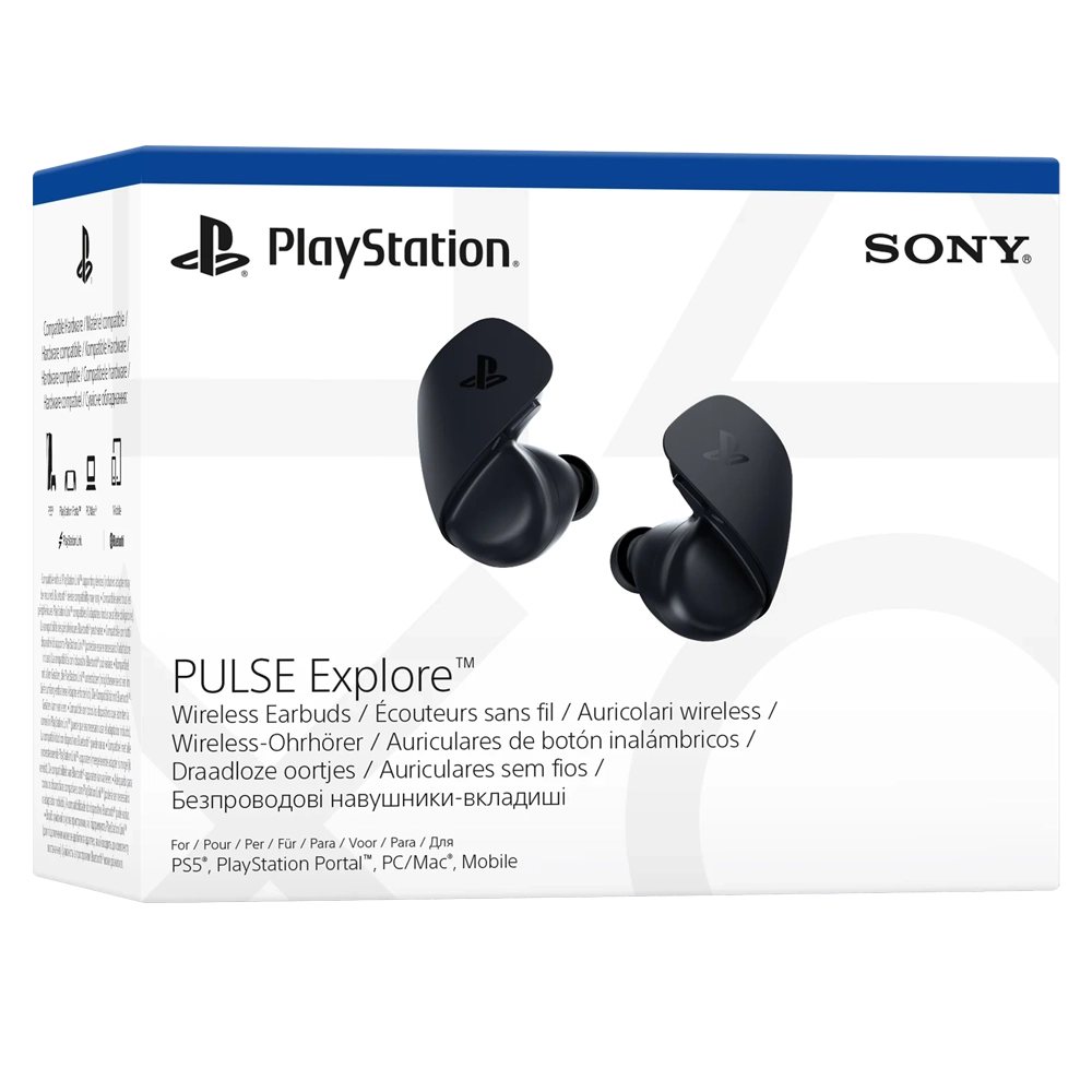 EAR BUDS PLAYSTATION PULSE EXPLORE PS5 NEGRO